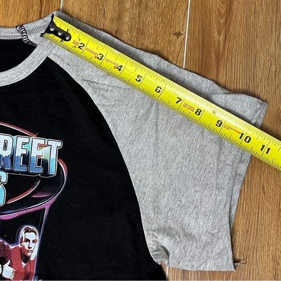 Backstreet Boys BSB Throwback Shirt Baseball Style Cut Sleeves LARGE Nsync 00s - Picture 5 of 6